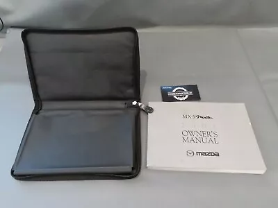 2001 Mazda Miata Owners Manual Warranty Booklet Case Cover #1 • $45.95