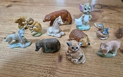 Wade England Whimsie Figurines 11 Animal Figures English Vintage  • £10