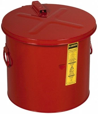 $247.18 • Buy Justrite. 8 Gallon Capacity, Coated Steel, Red Dip Tank 14-1/4 Inch High X 15...