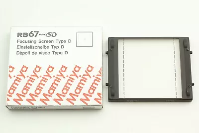[Unused In Box] Mamiya RB67 Pro SD Focusing Screen Type D From Japan #5565 • $100.74