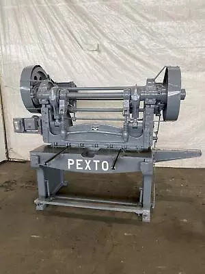 52  X 10 Ga Pexto G352c Mechanical Shear. Stock #0315522 • $6950