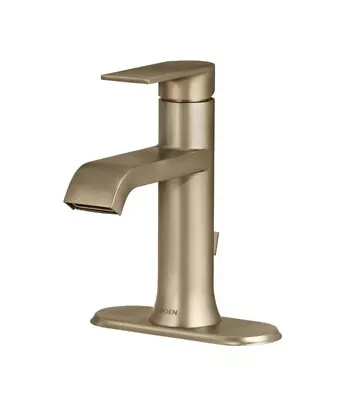 Moen Genta WS84760BZG  Single Hole Single-Handle Bathroom Faucet- Bronzed Gold • $65