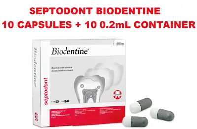 Septodont 10 Pc Biodentine Bioactive Dentin Substitute Biosilicate Tech • $179.95