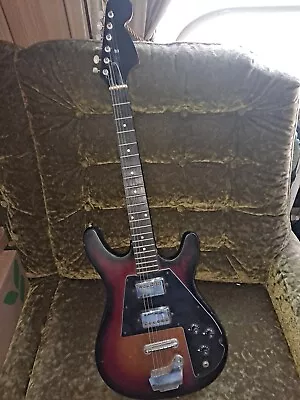 Vintage TEISCO Or Other Similar Brand Electric Guitar As Shown!  NO RESERVE! • $79.99