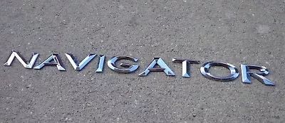 Lincoln Navigator Emblem Letters Badge Decal Logo OEM Factory Genuine Stock • $14.53