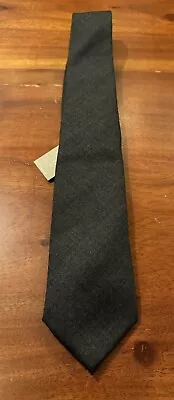 J. Crew Ludlow Mens Charcoal Gray 100% Wool Necktie Preppy Tie -Made In USA -NEW • $13.50