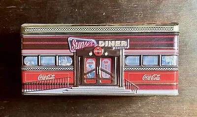 Coca-Cola Sunset Diner Train Car Tin 2001 • $20