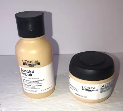 Loreal Professional Absolut Repair Shampoo Protein And Gold Quinoa For Dry READ • $19.99