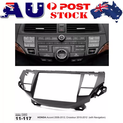 For Honda Accord 2008-2012 Car Audio Radio DVD 2 DIN Facia Dash Panel Trim • $99.99