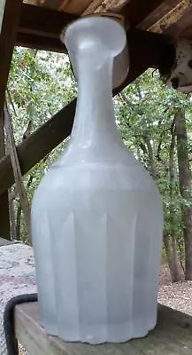 $55 • Buy EAPG PITTSBURGH PILLAR MOLD DECANTER-Privy Recovered-Lead Glass-c.1840s-50s