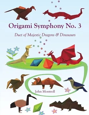 Origami Symphony No  3: Duet Of Majestic Dragons & Dinosaurs • $22.70