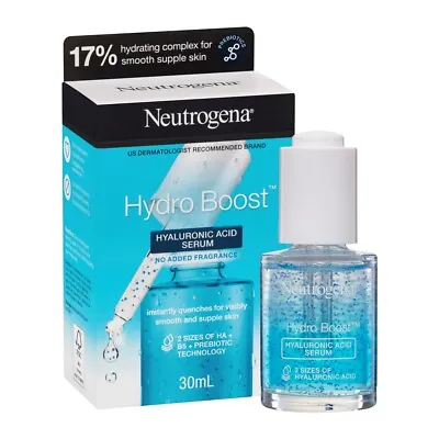 Neutrogena Hydro Boost Serum Anti-Oxidant Purified Hyaluronic Acid 30 ML • $44.19