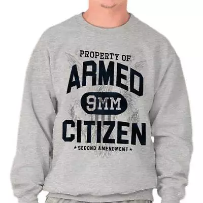 Property Of 2nd Amendment Right To Bear Arms Womens Or Mens Crewneck Sweatshirt • $29.99