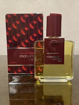 Rare Monsieur Carven Paris Eau De Toilette 120 Ml - 4 Fl.oz 1978s • $250