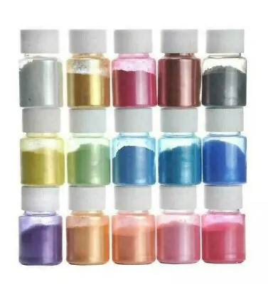 Pigment Powder Tubes Metallic | 32 Tubes Full Set • £29
