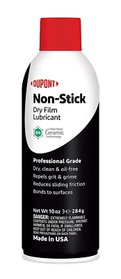 $13.99 • Buy Dupont Non-Stick Dry Film Lubricant Aerosol 10 Oz