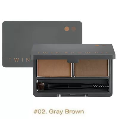 MISSHA Twin Brow Kit 4.4g Eyebrow Palette #Grey Brown  Korean Cosmetics • $15.98