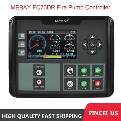MEBAY FC70DR Fire Pump Controller For Fire Pump Units Driven By Diesel Engines • $272.79