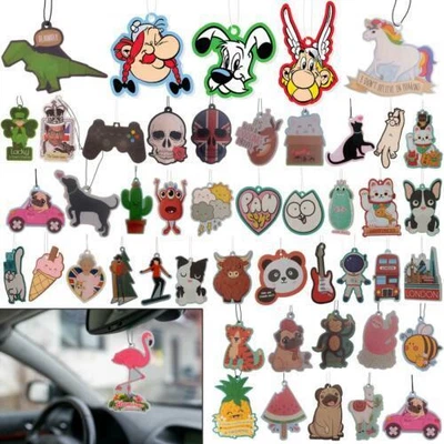£3.75 • Buy Car Air Freshener Hanging Fragrance Scent Novelty Smiley Freshener Home Office