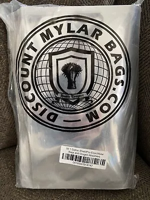 (50 Pack) 1 Gallon Mylar Bags With Oxygen Absorbers. • $12.50