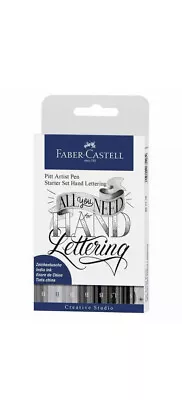 Faber-Castell “All You Need” Pitt Artist Pen Hand Lettering Starter Set - NEW! • $10.75