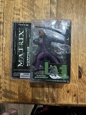 The Matrix Reloaded Series One - Morpheus Action Figure (McFarlane Toys 2003) • $45