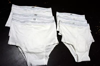 NEW Vintage 6 Lot Jockey Classic Briefs Size 34 Y Front Underwear Tighty Whitey • $85