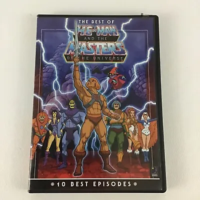 The Best Of He-Man Masters Of The Universe DVD 10 Best Episodes 2 Disc Set MOTU • $15.16