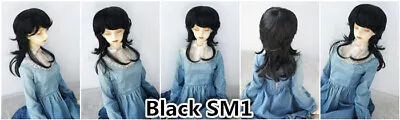 JD696 1/4 1/3 Fashion BJD Curly Wig MSD SD Hair For Size 7-8inch 8-9 Inch Doll • $23.59