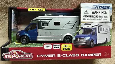 Majorette Mercedes Benz Hymer B-Class Camper ~ Diecast Metal ~ Stock# 213773000 • $24.99