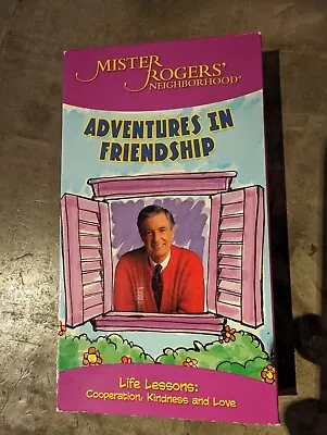 Mister Rogers Neighborhood: Adventures In Friendship (VHS 2005) Used  • $12.95