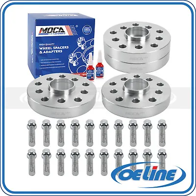 4x 25mm Hubcentric Wheel Spacers Adapters 5x100 / 5x112 For VW Audi 57.1mm Bore • $74.99