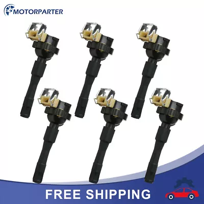 Ignition Coils 6Pcs Fit BMW E46 E39 X5 E36 325 330 328 525 740 M3 12131748018 • $49.95