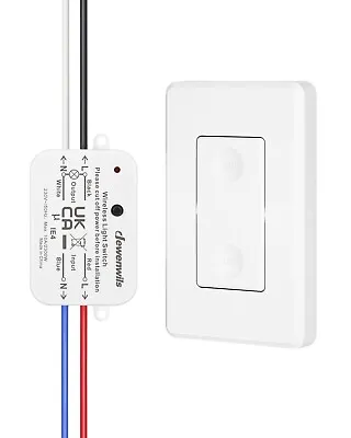 DEWENWILS Wireless Light Switch Kit No Wiring  Remote Control Light Switch • £15.99