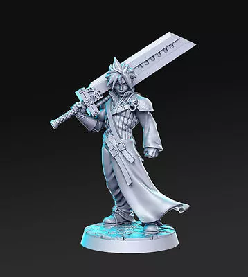 £6 • Buy Final Fantasy 7 Cloud (Advent Children) Resin Miniature