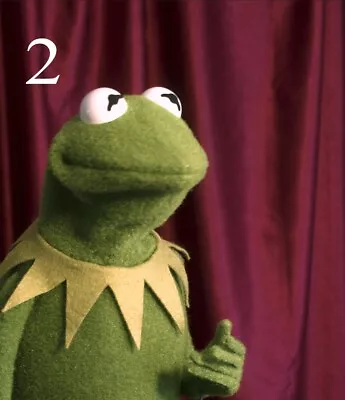 Kermit The Frog Puppet Replica Handmade Muppet Full Body • £470.90