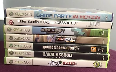 Lot Of 7 XBox 360 Games • $20