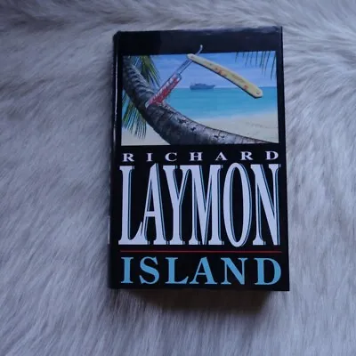 RICHARD LAYMON Island 1995 Vintage RICHARD LAYMON Hardcover Vintage Horror Book • $44.06