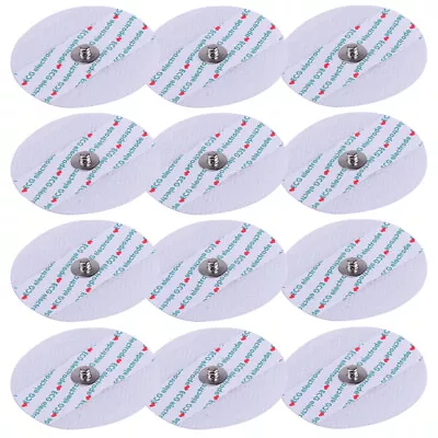 50pcs Disposable ECG EKG Electrodes Foam Sheet Medical Electrocardiograph Id • £9.23