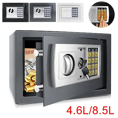£25.77 • Buy Solid Steel Safe Security Fireproof Home Office Money Cash Valuables Box