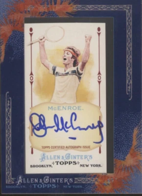 $440.95 • Buy 2011 Topps Allen & Ginter #AGA-JMC John McEnroe Mini Autograph