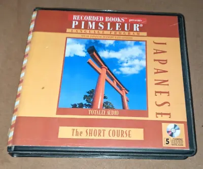 Japanese The Short Course By Pimsleur: CD Language Learning Pack • £10