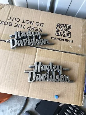 Genuine Harley Davidson Streetbob Tank Badges • $90