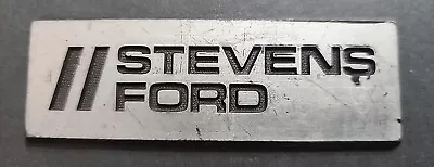 Stevens--Ford--Plastic  Dealer Emblem Car  Vintage SM6463 • $19.24