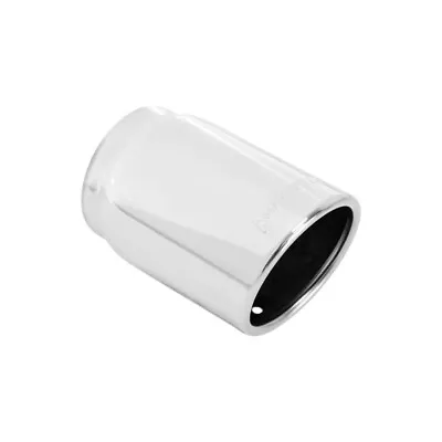 Flowmaster Exhaust Tip 3.50  Stainless Steel Rolled Edge Angle 3.00  Tubing • $56.58