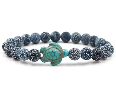 Crystal Gemstone Bracelet Beads Healing Chakra Strech Cute Jewlery Gift Uk Piece • £3.29