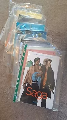 SAGA BOX SET VOLUMES 1-9 GRAPHIC NOVELS Collects Nine Paperbacks • £35