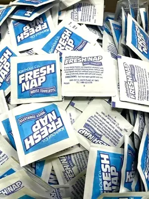 Fresh Nap Wet Non Alcohol Hand Wipes Clean On The Go 250 Packs  FREE SHIPPING • $19.95