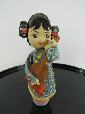 VTG Oriental Doll About 6  Tall • $39.95