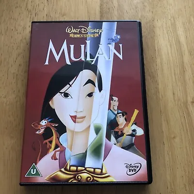 Mulan DVD (2000) Barry Cook Cert U VGC Free Postage • £3.25